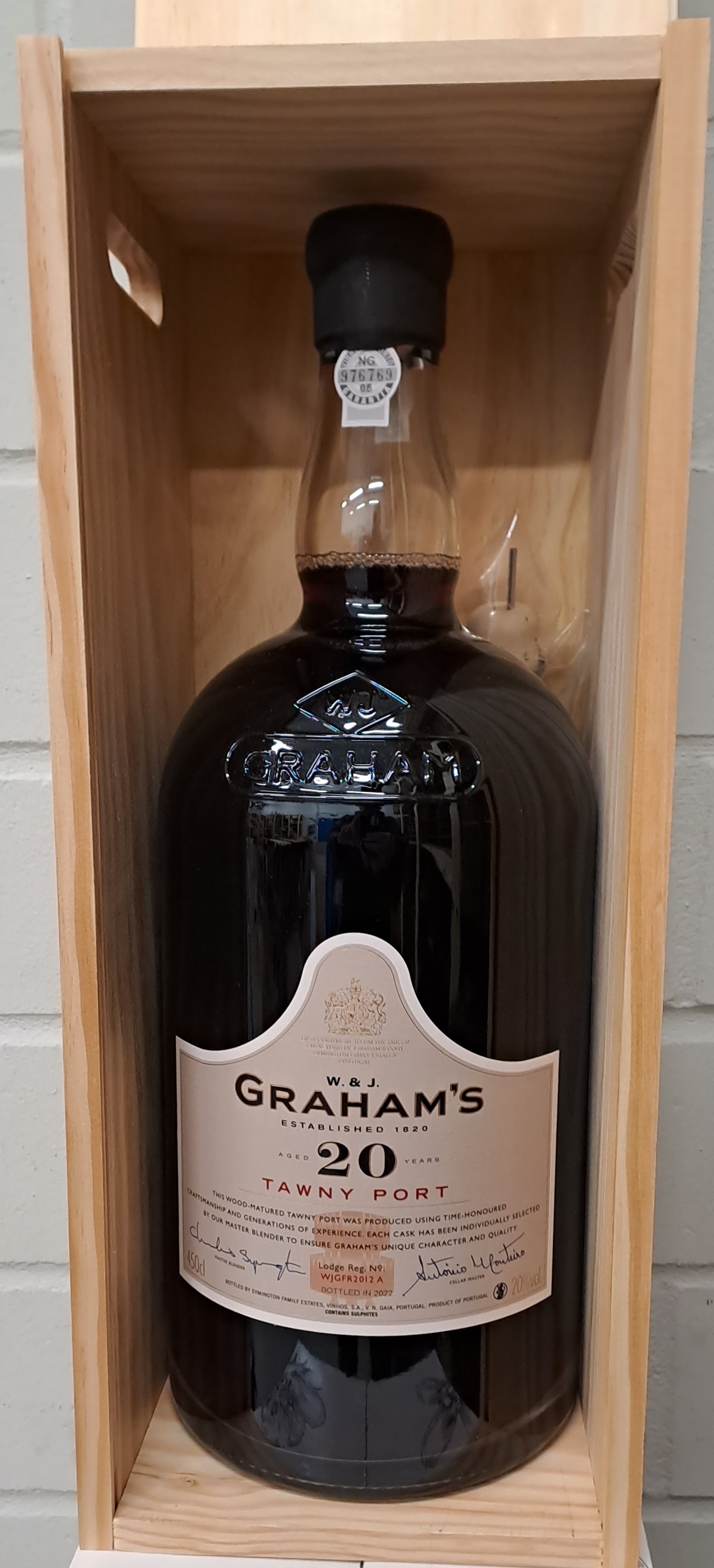 Graham\'s 20 Years Portwein-Shop | Port (4,5 Tawny Liter) Old